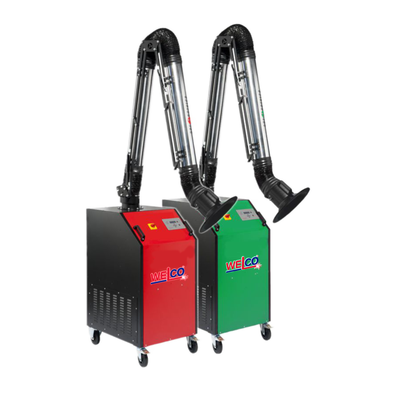 Stroje pro odsávání zplodin