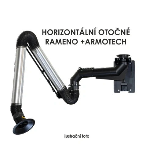 Horizontální otočné rameno wall